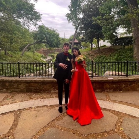 Red Prom Dress - Picture 5 of 5